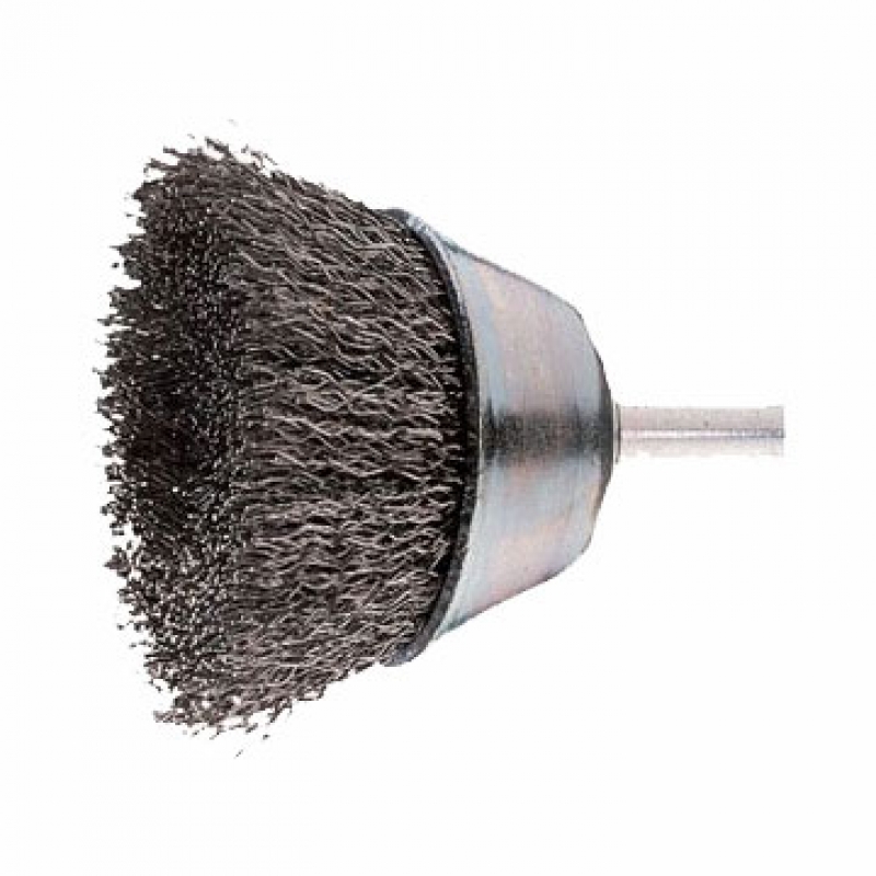 STAINLESS CUP BRUSH W. SHANK 5010 PFERD